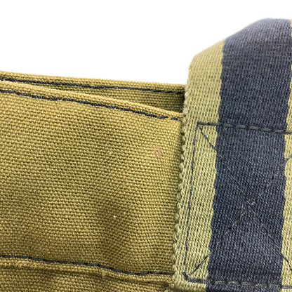 HERMES エルメス サックフールトゥMM ハンドバッグ キャンバス レディース 中古