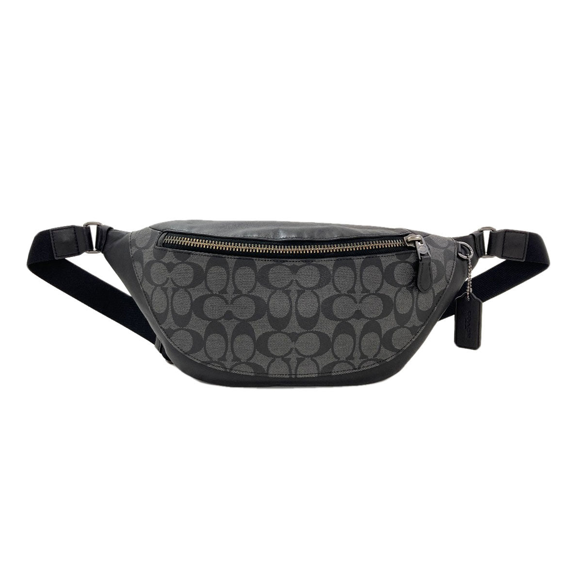 COACH コーチ F78777 シグネチャー ボディバッグ PVC レディース 中古