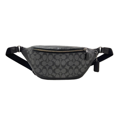 COACH コーチ F78777 シグネチャー ボディバッグ PVC レディース 中古