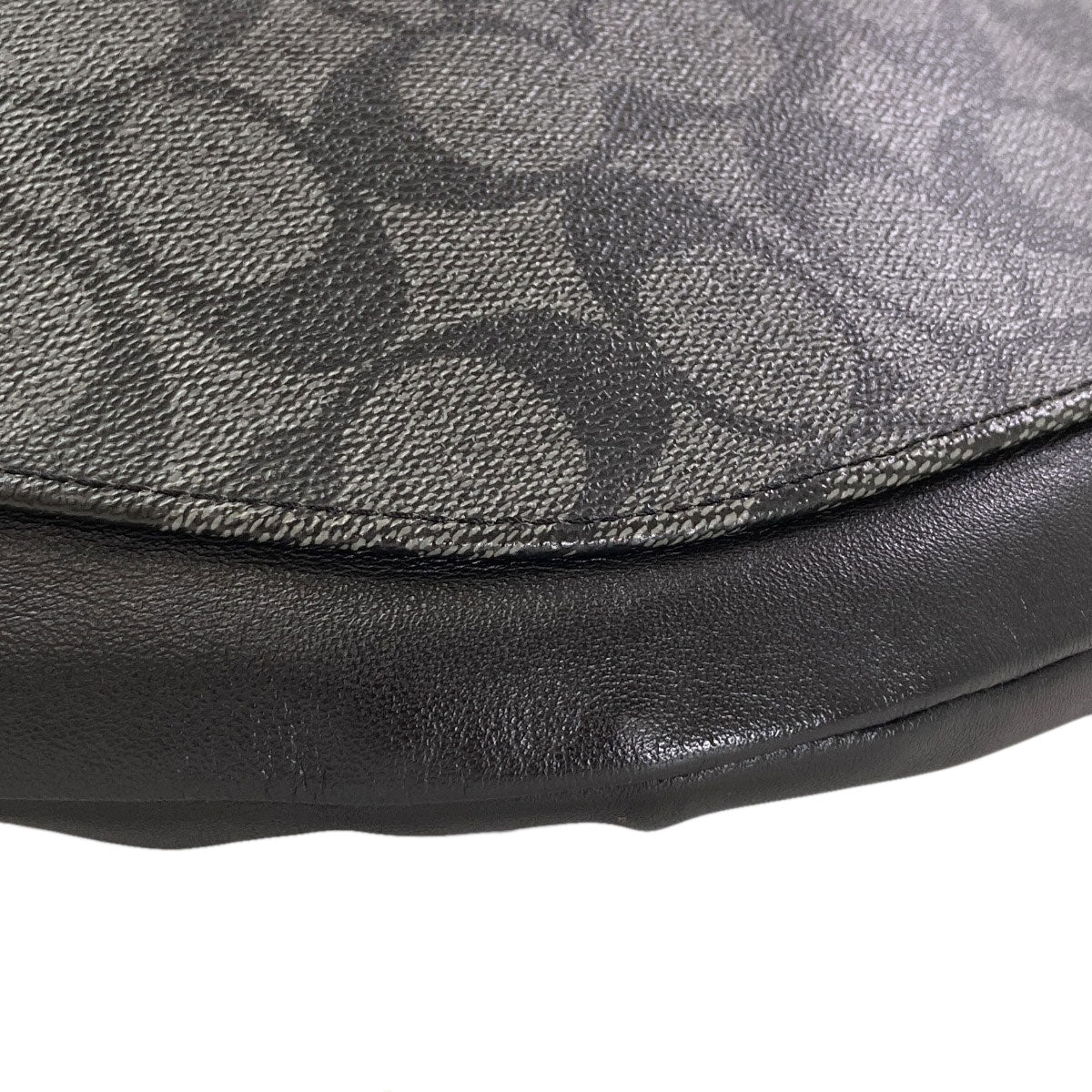 COACH コーチ F78777 シグネチャー ボディバッグ PVC レディース 中古