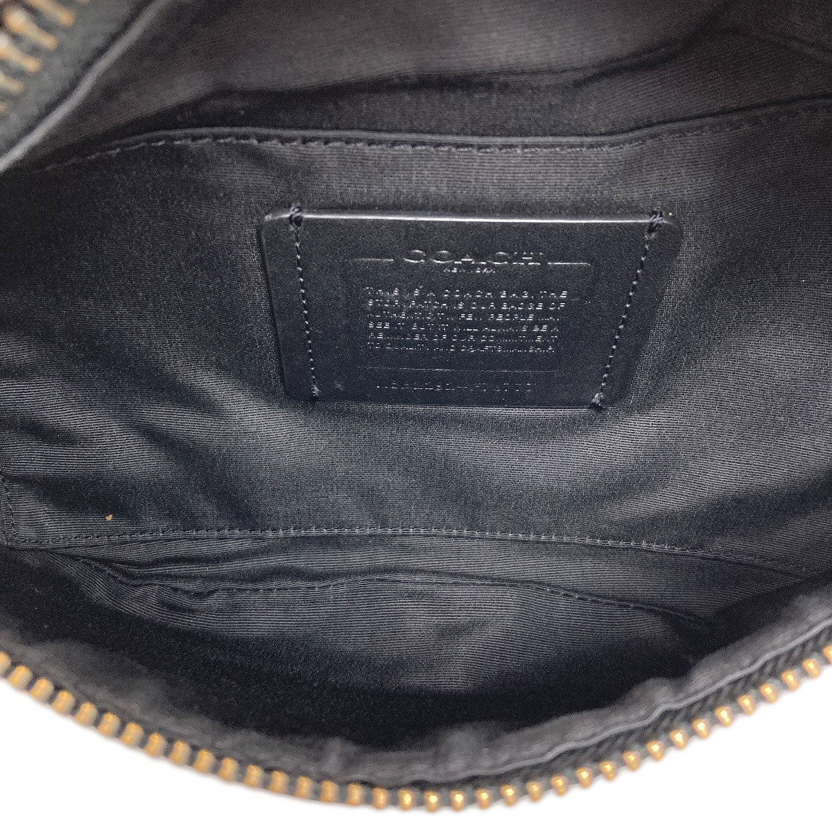 COACH コーチ F78777 シグネチャー ボディバッグ PVC レディース 中古