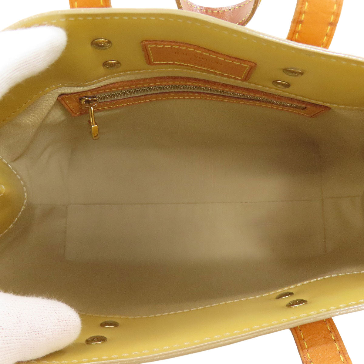 LOUIS VUITTON ルイヴィトン M91144 リードPM ハンドバッグ ヴェルニ レディース 中古