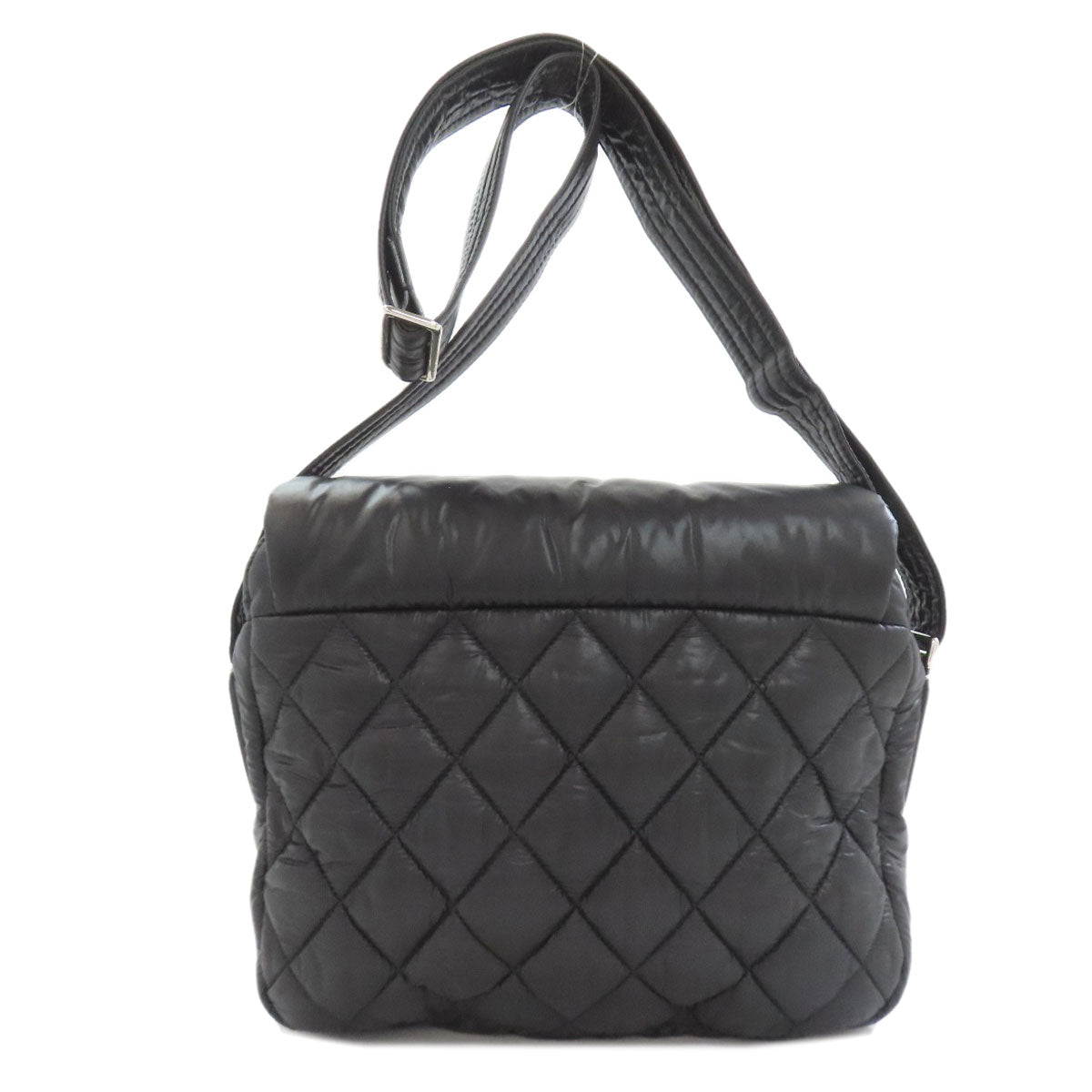 CHANEL シャネル コココクーン ショルダーバッグ ナイロン レディース 中古