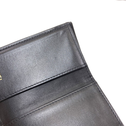 CHANEL シャネル ココマーク マトラッセ ゴールド金具 二つ折り財布（小銭入れあり） グレインド カーフスキン レディース 中古