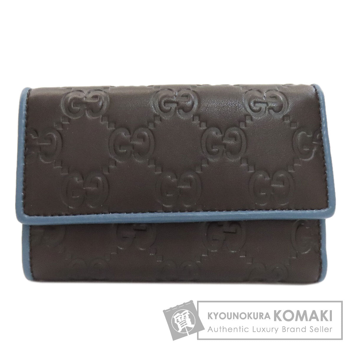 グッチ 256441 GGシグネチャー シマ 二つ折り財布（小銭入れあり） 中古 商品画像1