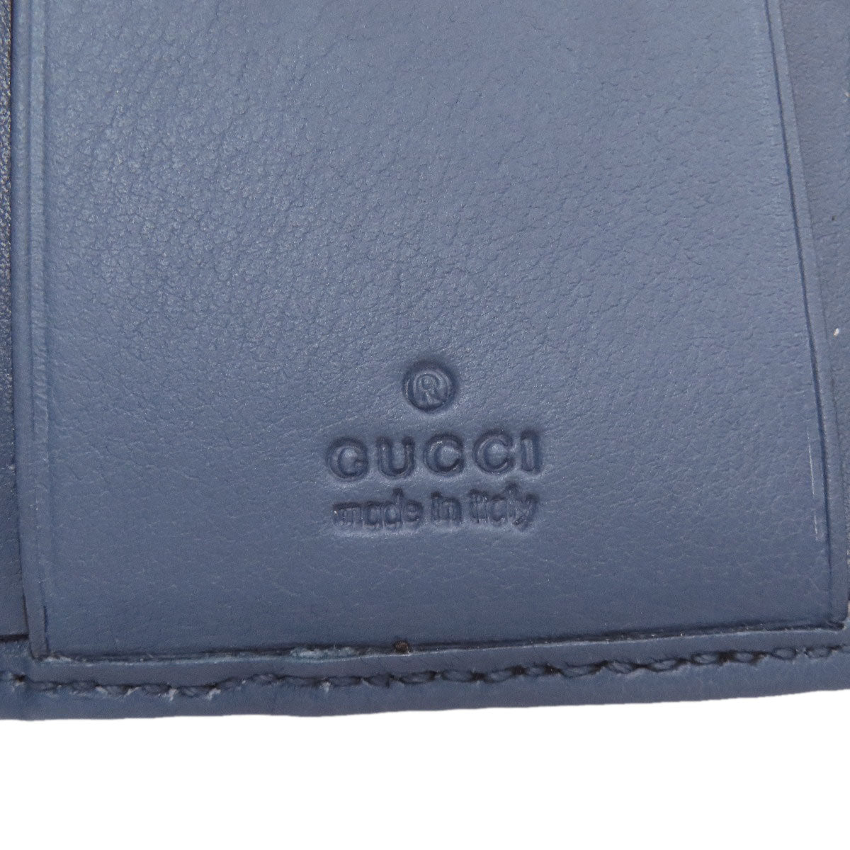 グッチ 256441 GGシグネチャー シマ 二つ折り財布（小銭入れあり） 中古 商品画像9