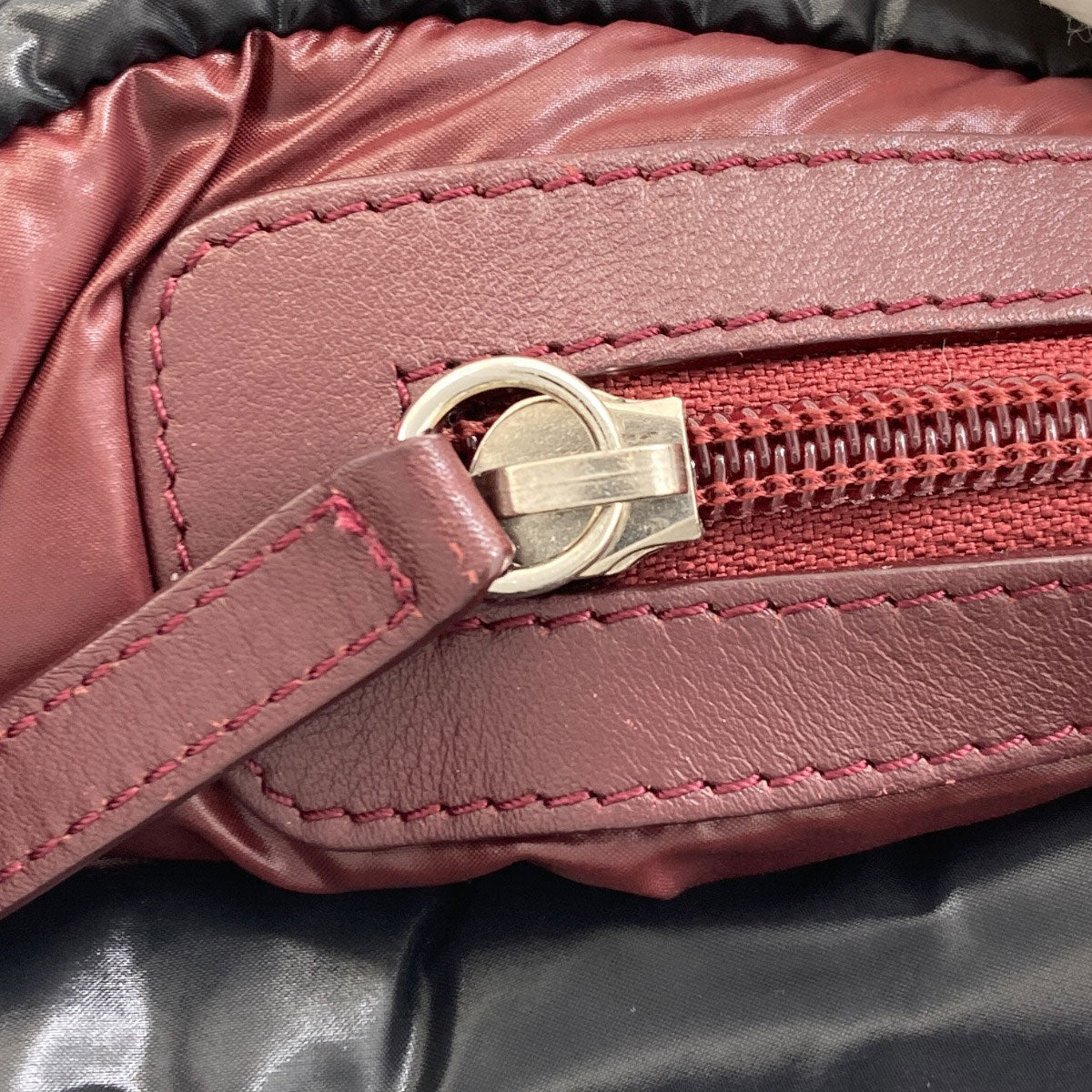 CHANEL シャネル コココクーン シルバー金具 ハンドバッグ ナイロン レディース 中古