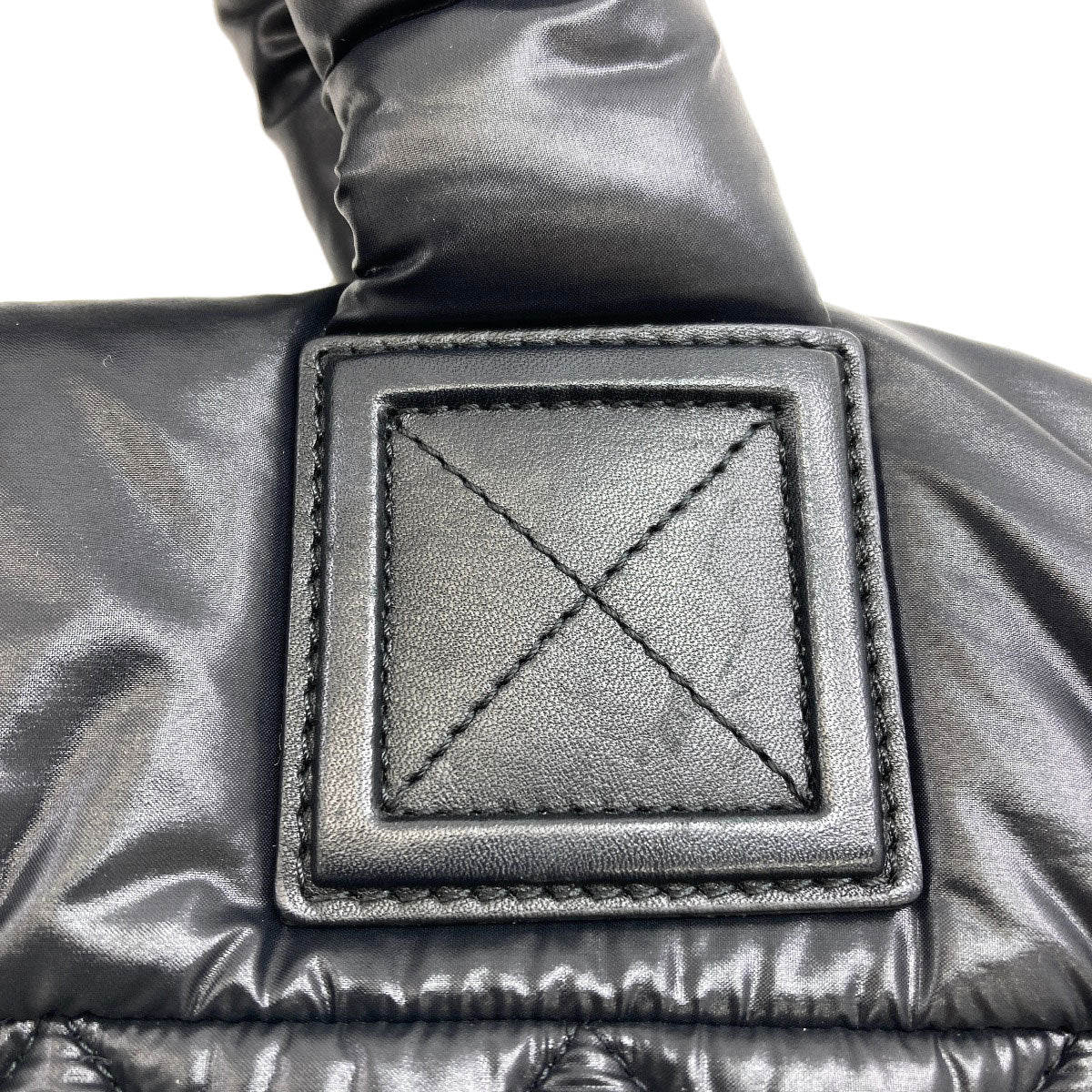 CHANEL シャネル コココクーン シルバー金具 ハンドバッグ ナイロン レディース 中古