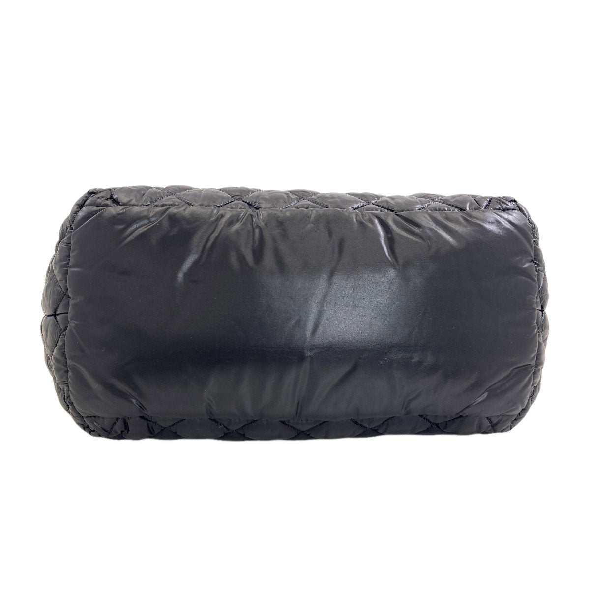 CHANEL シャネル コココクーン シルバー金具 ハンドバッグ ナイロン レディース 中古