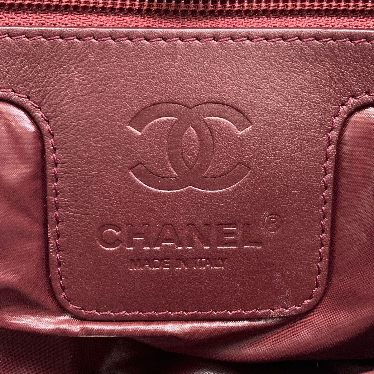 CHANEL シャネル コココクーン シルバー金具 ハンドバッグ ナイロン レディース 中古