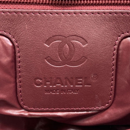 CHANEL シャネル コココクーン シルバー金具 ハンドバッグ ナイロン レディース 中古