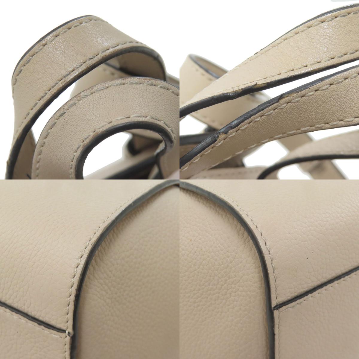 LOEWE ロエベ ハンモックミニ 2WAY ハンドバッグ カーフ レディース 中古