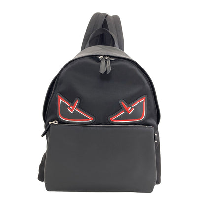 FENDI フェンディ バグズ モンスター リュック・デイパック カーフ レディース 中古