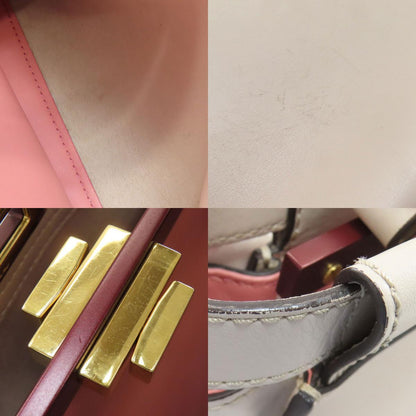FENDI フェンディ ピーカブー 2WAY ハンドバッグ カーフ レディース 中古