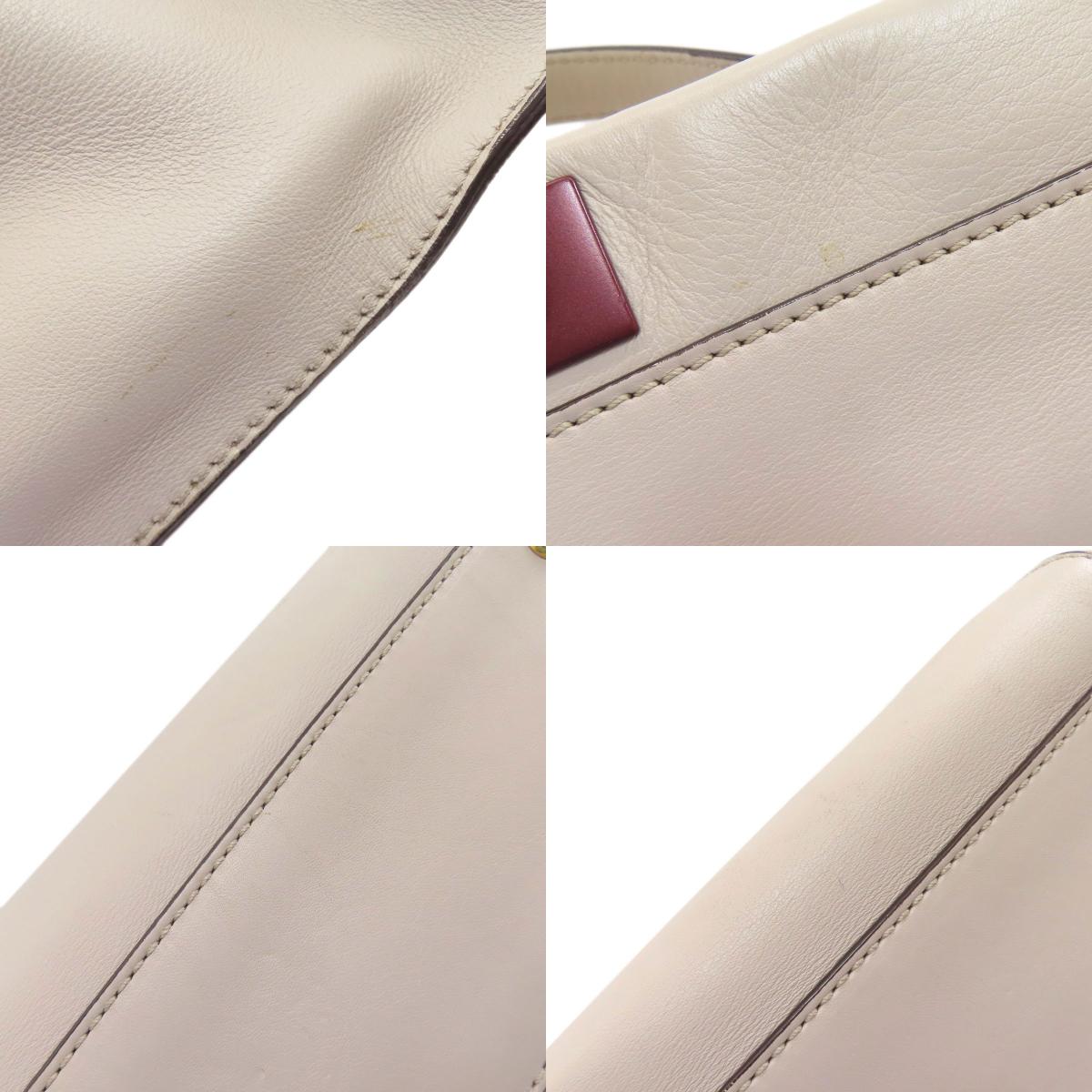 FENDI フェンディ ピーカブー 2WAY ハンドバッグ カーフ レディース 中古