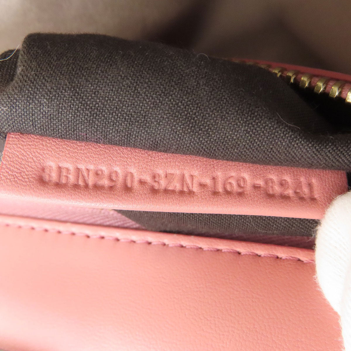 FENDI フェンディ ピーカブー 2WAY ハンドバッグ カーフ レディース 中古