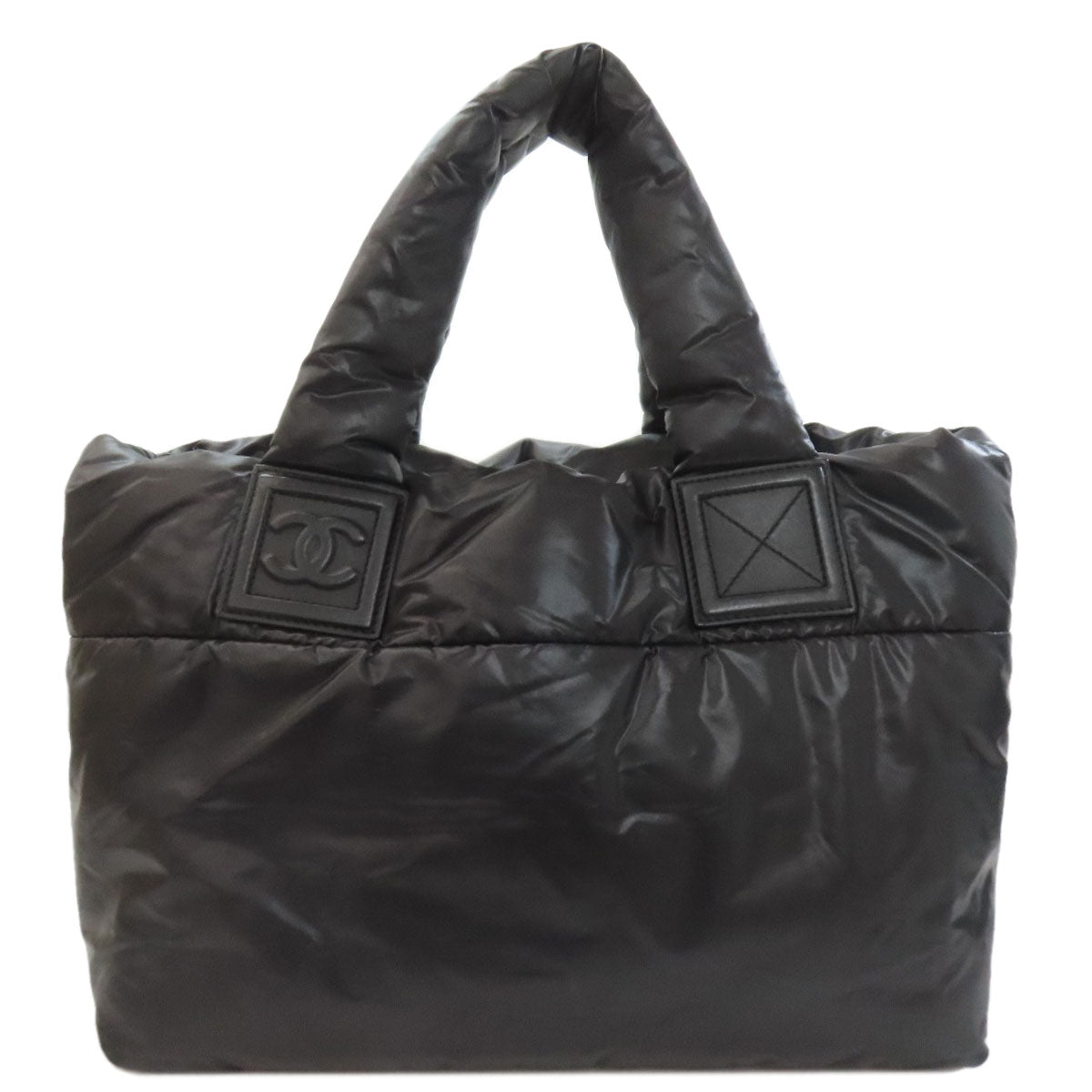 CHANEL シャネル コココクーン トートバッグ ナイロン レディース 中古