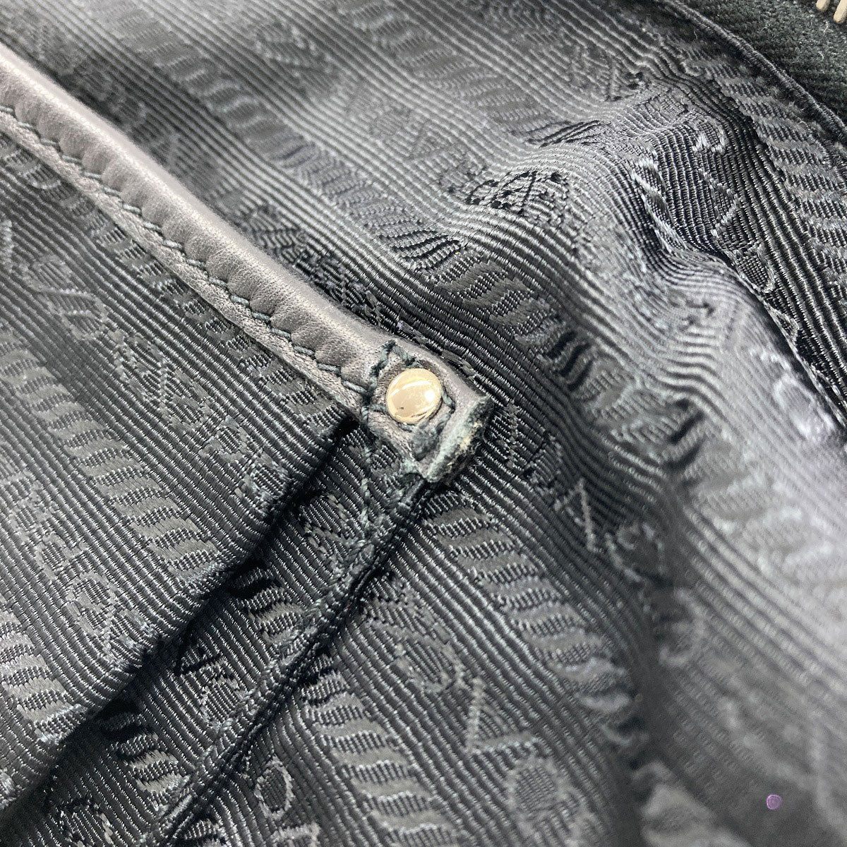 プラダ ロゴ ハンドバッグ 中古 商品画像9