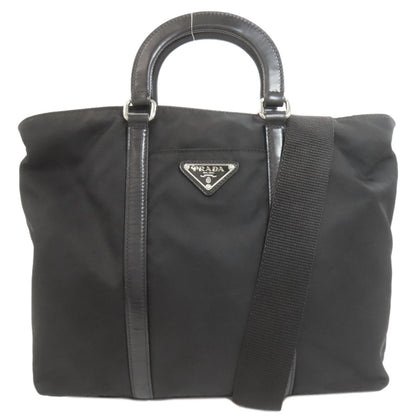 プラダ 2WAY ロゴ金具 ハンドバッグ 中古 商品画像2