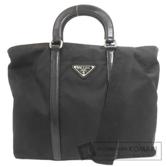 プラダ 2WAY ロゴ金具 ハンドバッグ 中古 商品画像1