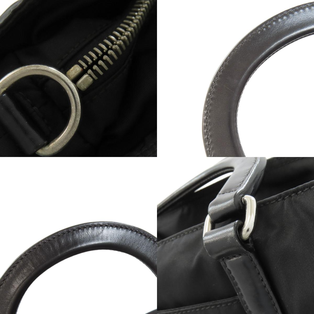 プラダ 2WAY ロゴ金具 ハンドバッグ 中古 商品画像18