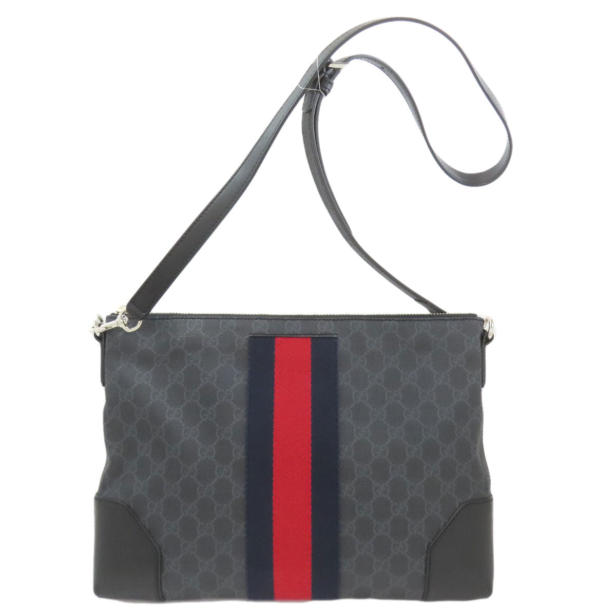 グッチ 474139 ロングショルダー GGスプリーム ショルダーバッグ 中古 商品画像2