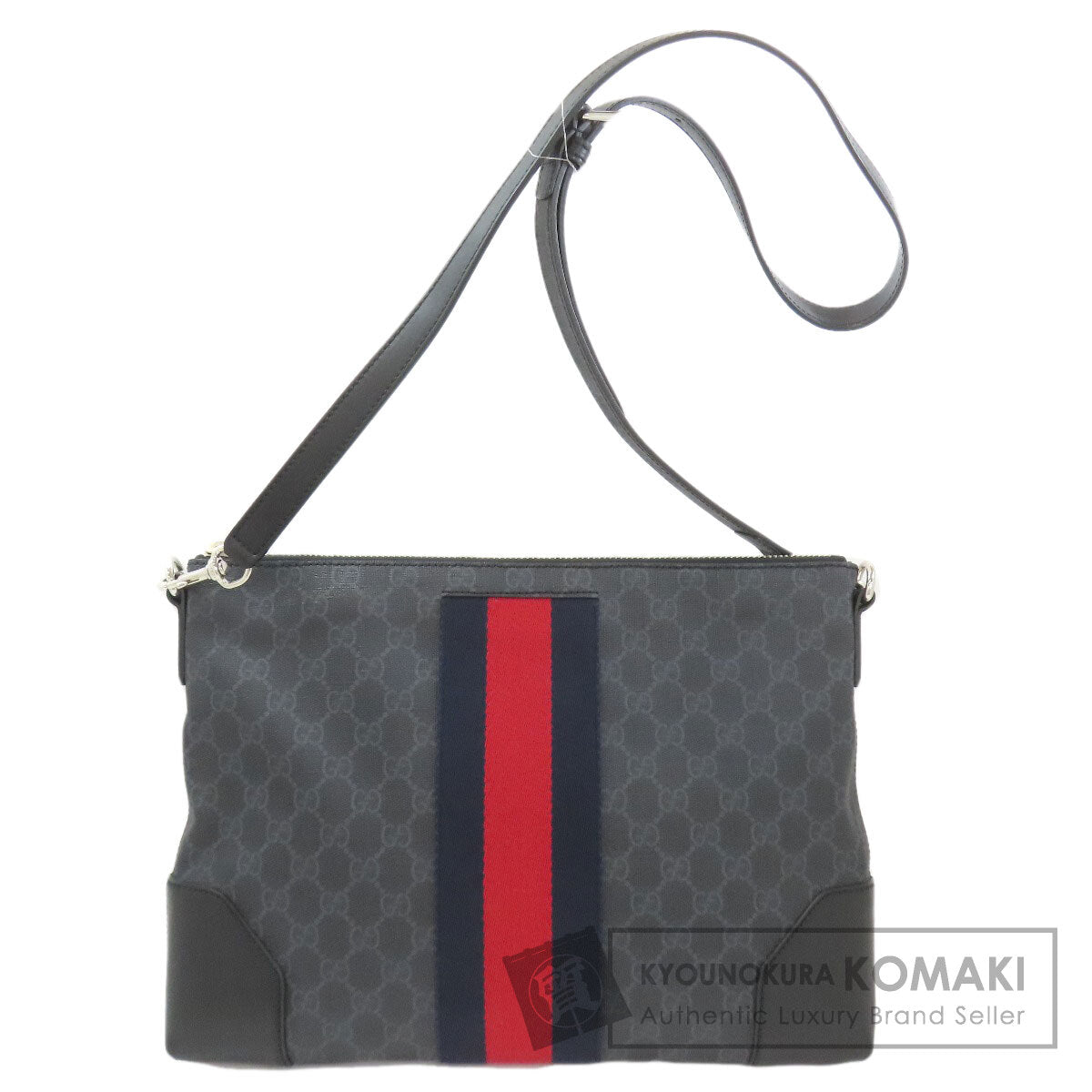 グッチ 474139 ロングショルダー GGスプリーム ショルダーバッグ 中古 商品画像1