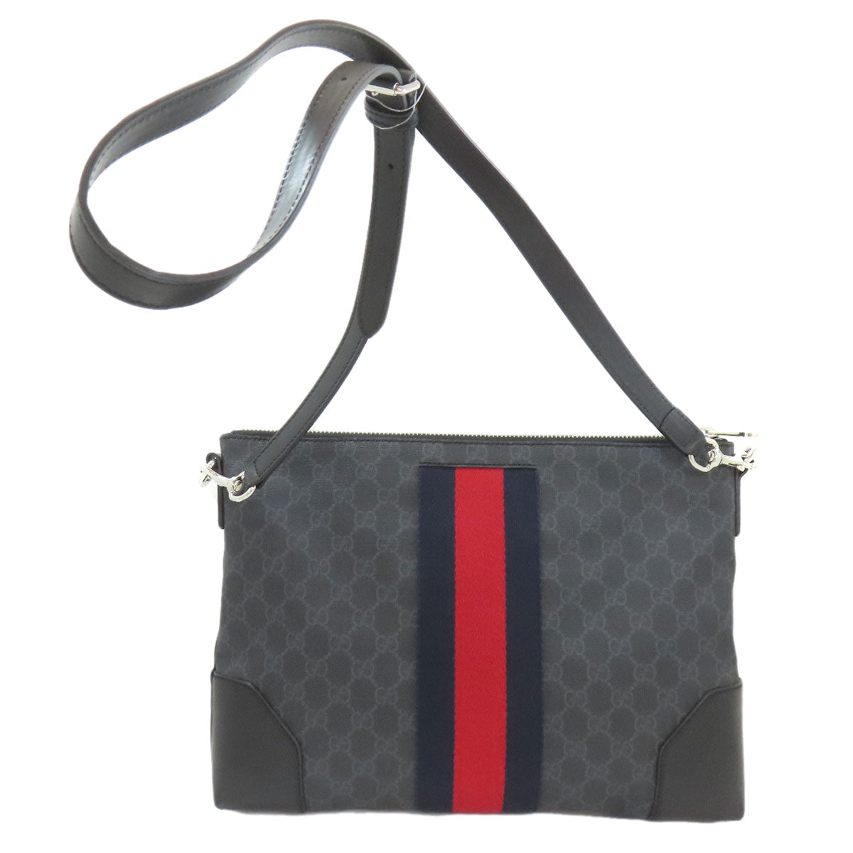 グッチ 474139 ロングショルダー GGスプリーム ショルダーバッグ 中古 商品画像3