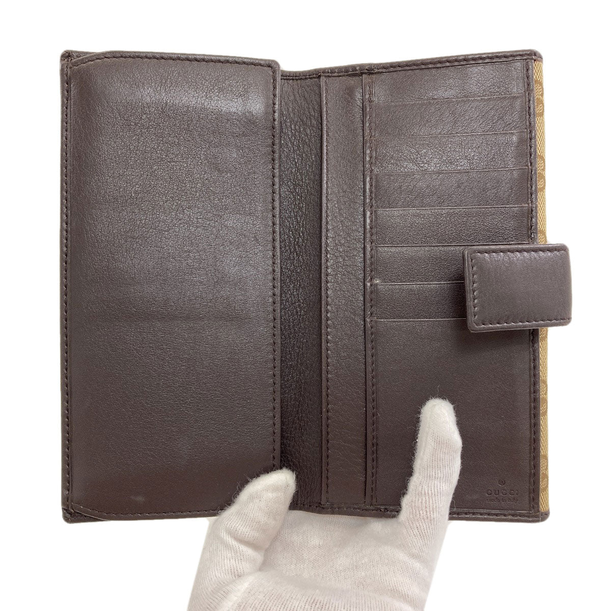 グッチ 257012 三つ折り財布 GG 長財布（小銭入れあり） 中古 商品画像5