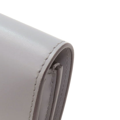 CARTIER カルティエ ドゥーブルC ドゥ カルティエ コンパクトウォレット 二つ折り財布（小銭入れあり） レザー レディース 中古