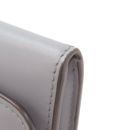 CARTIER カルティエ ドゥーブルC ドゥ カルティエ コンパクトウォレット 二つ折り財布（小銭入れあり） レザー レディース 中古