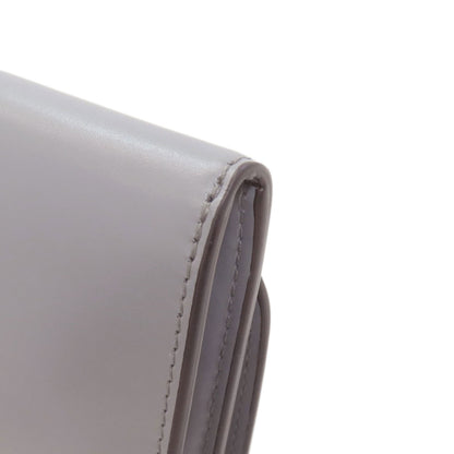 CARTIER カルティエ ドゥーブルC ドゥ カルティエ コンパクトウォレット 二つ折り財布（小銭入れあり） レザー レディース 中古