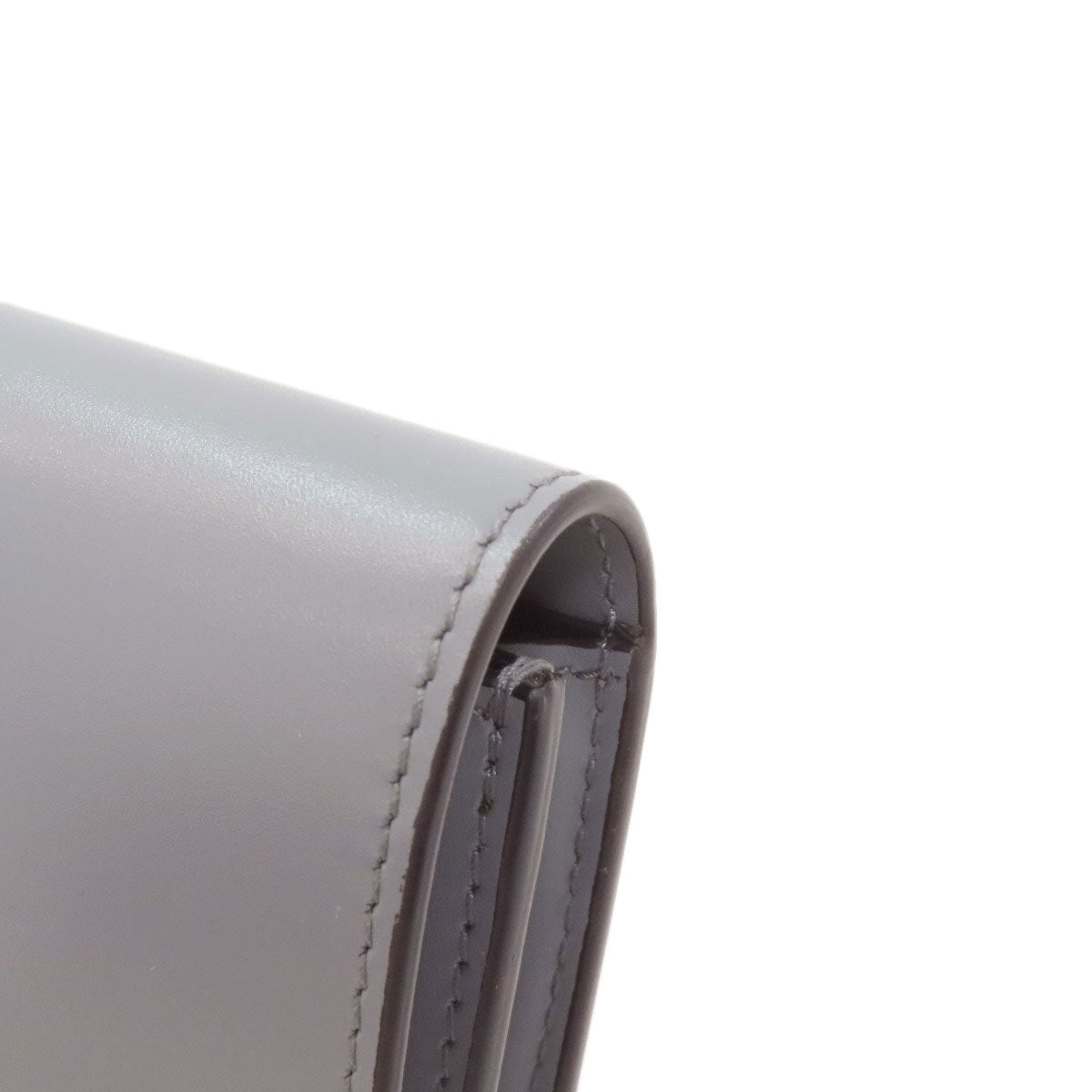 CARTIER カルティエ ドゥーブルC ドゥ カルティエ コンパクトウォレット 二つ折り財布（小銭入れあり） レザー レディース 中古