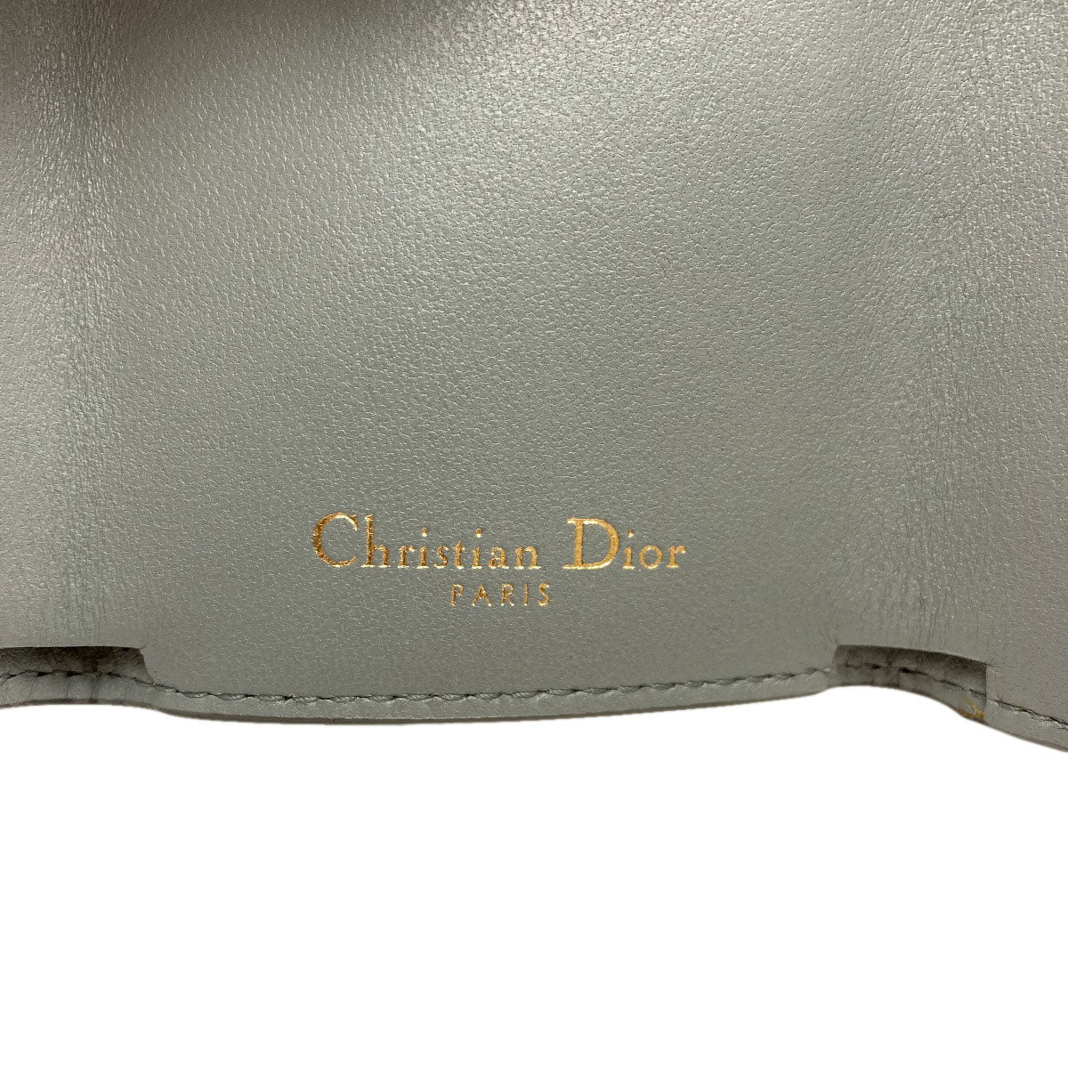 クリスチャンディオール サドル ロータス 二つ折り財布（小銭入れあり） 中古 商品画像8