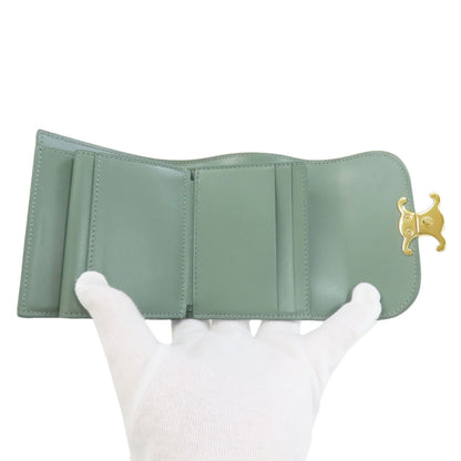 セリーヌ トリオンフ フラップ 三つ折り 二つ折り財布（小銭入れあり） 中古 商品画像5