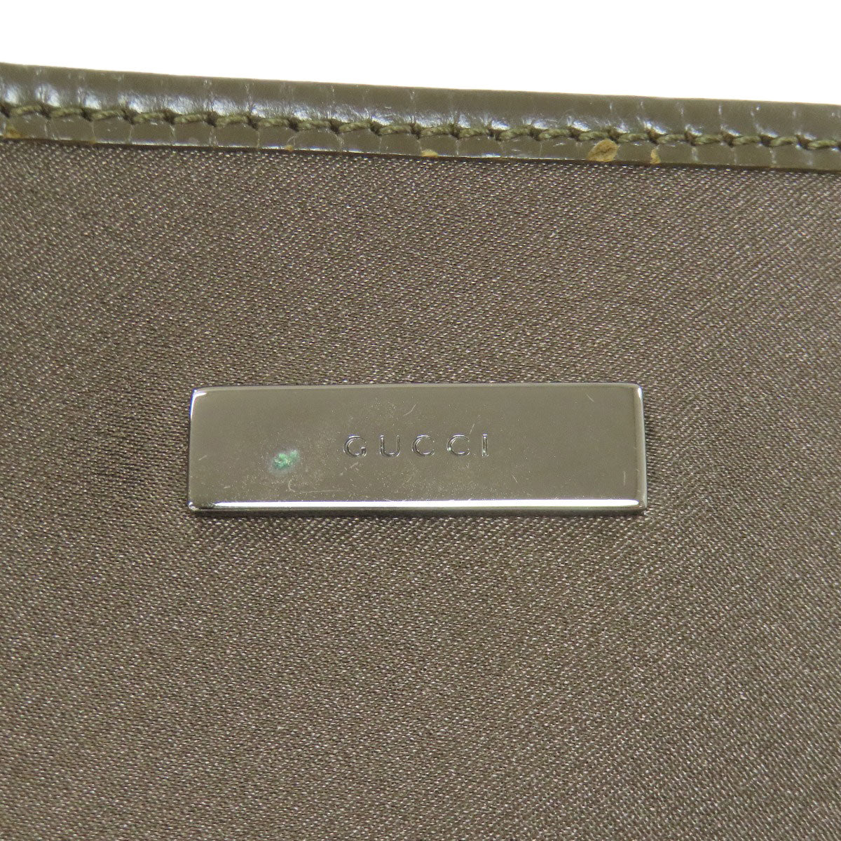 GUCCI グッチ 002・1998 ロゴ トートバッグ ナイロン レディース 中古