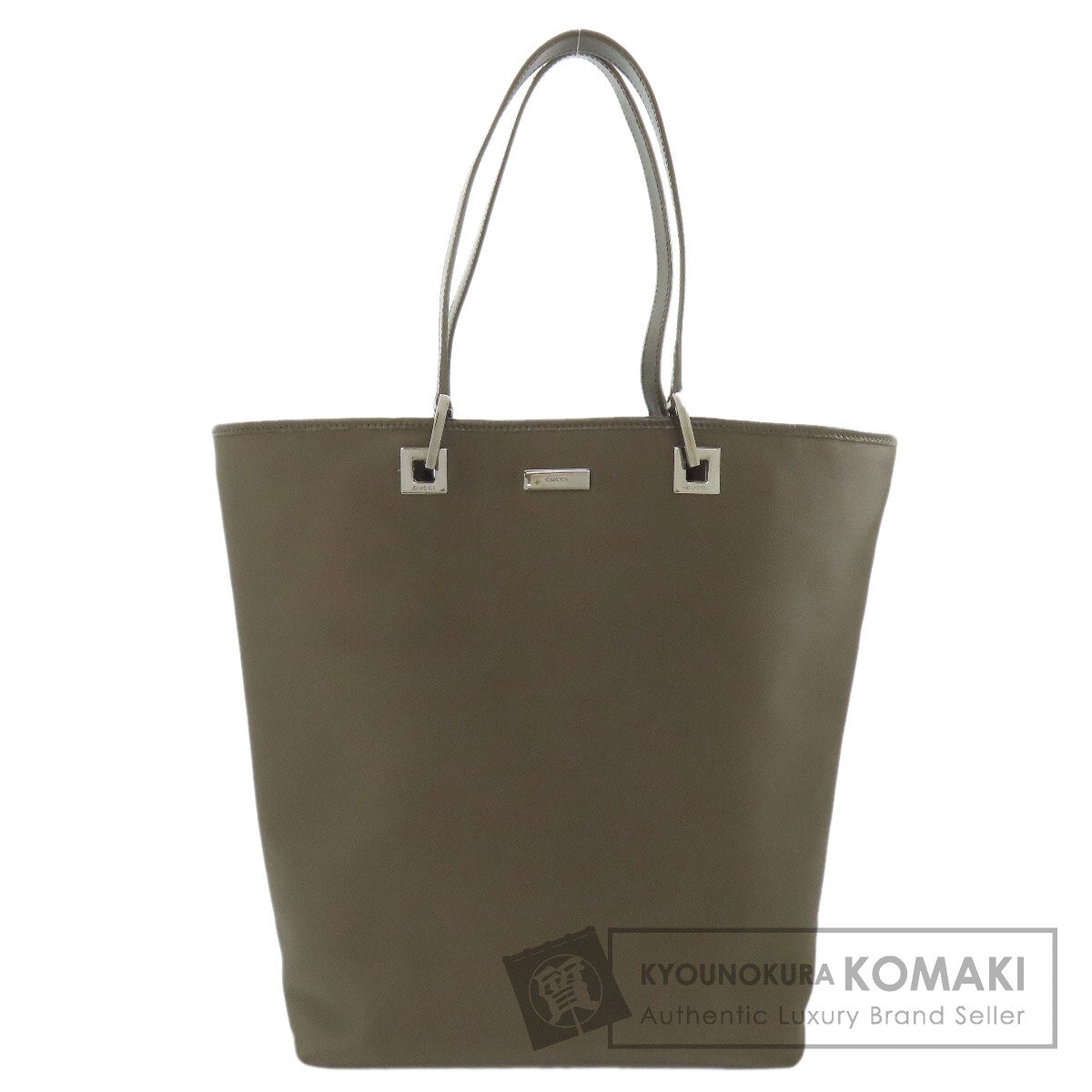 GUCCI グッチ 002・1998 ロゴ トートバッグ ナイロン レディース 中古