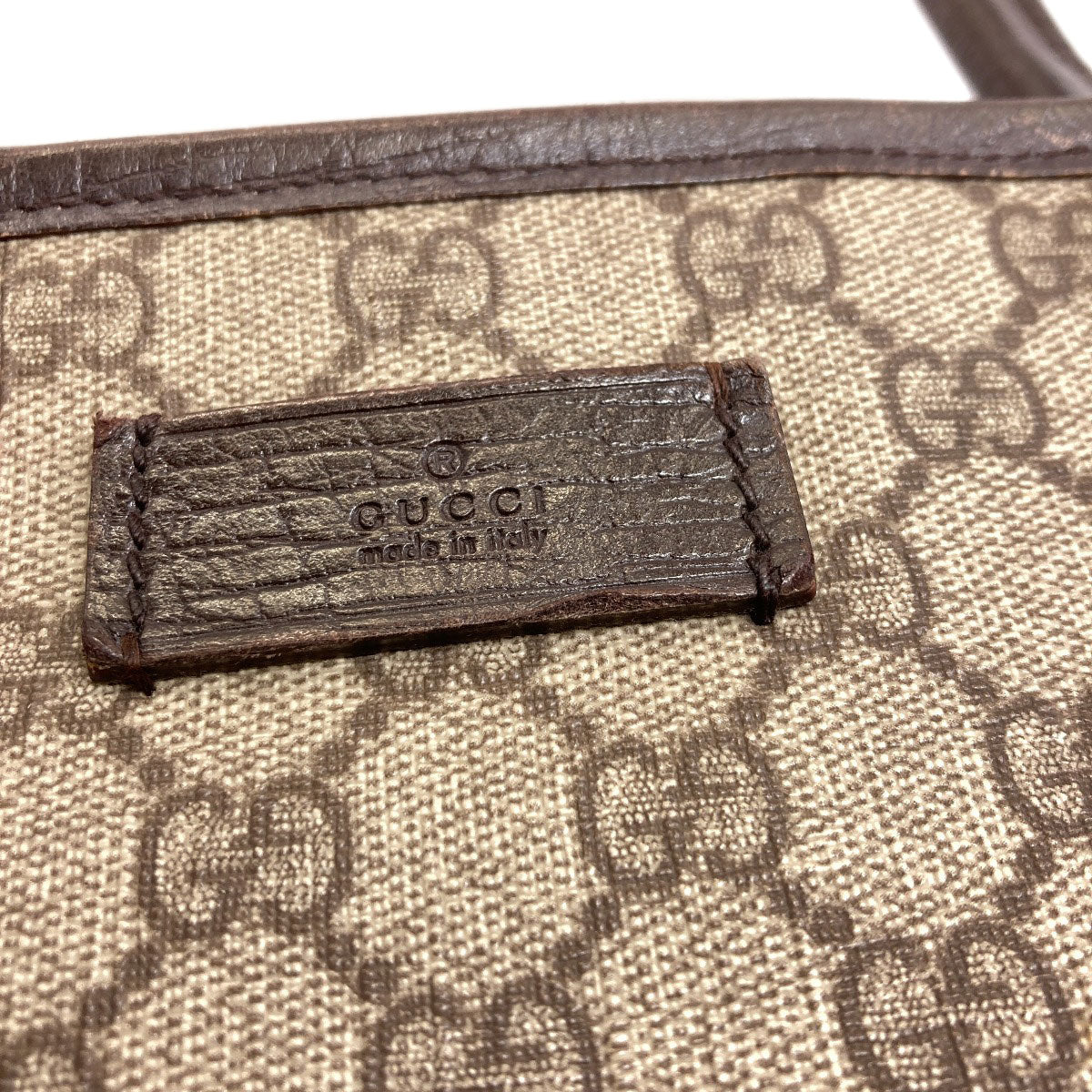 GUCCI グッチ 114595 GGスプリーム トートバッグ PVC レディース 中古