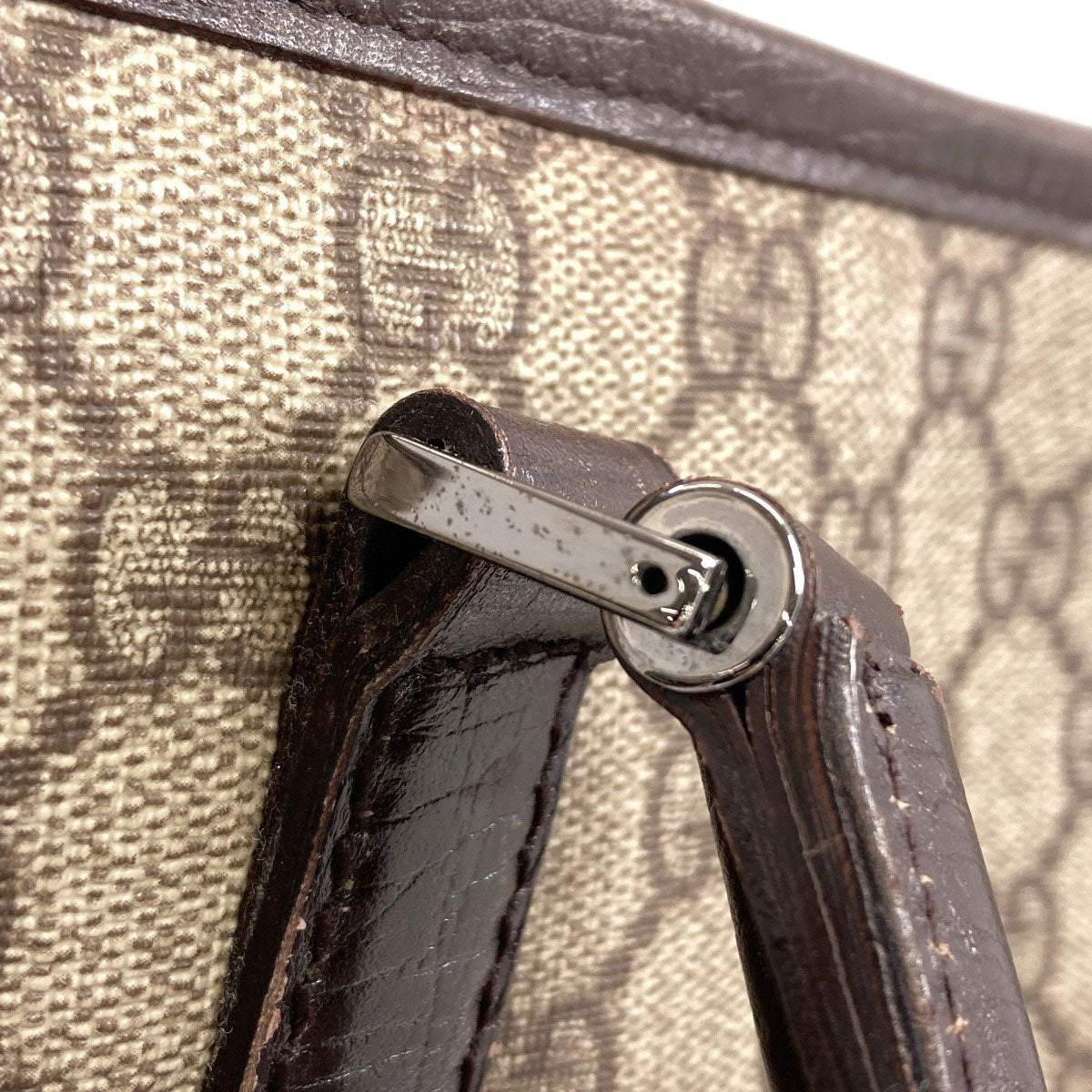 GUCCI グッチ 114595 GGスプリーム トートバッグ PVC レディース 中古