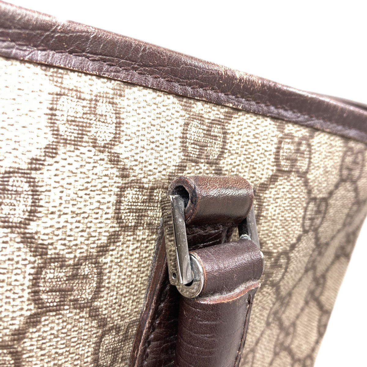 GUCCI グッチ 114595 GGスプリーム トートバッグ PVC レディース 中古
