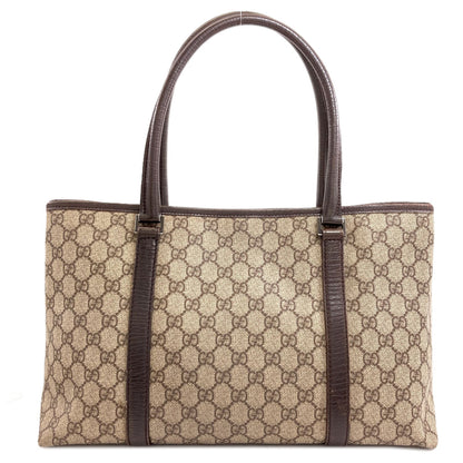 GUCCI グッチ 114595 GGスプリーム トートバッグ PVC レディース 中古