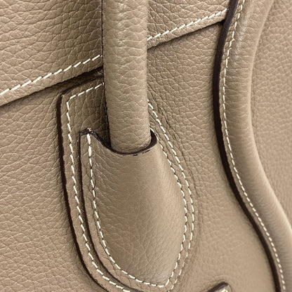 CELINE セリーヌ ラゲージマイクロ ハンドバッグ カーフ レディース 中古