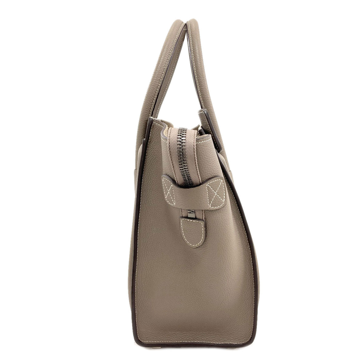 CELINE セリーヌ ラゲージマイクロ ハンドバッグ カーフ レディース 中古