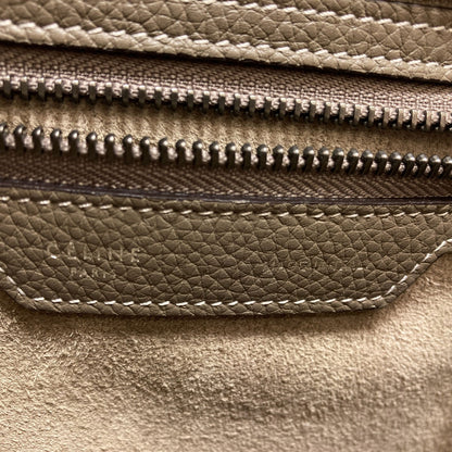 CELINE セリーヌ ラゲージマイクロ ハンドバッグ カーフ レディース 中古