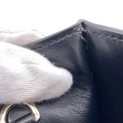 PRADA プラダ ロゴ ハンドバッグ カーフ レディース 中古