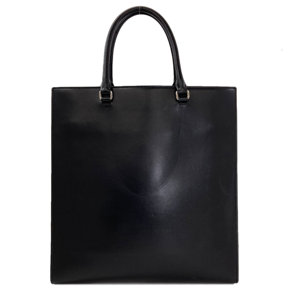 PRADA プラダ ロゴ ハンドバッグ カーフ レディース 中古