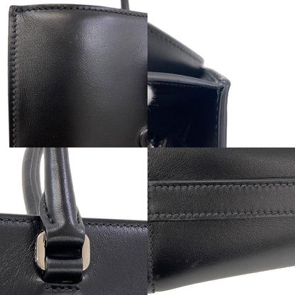 PRADA プラダ ロゴ ハンドバッグ カーフ レディース 中古