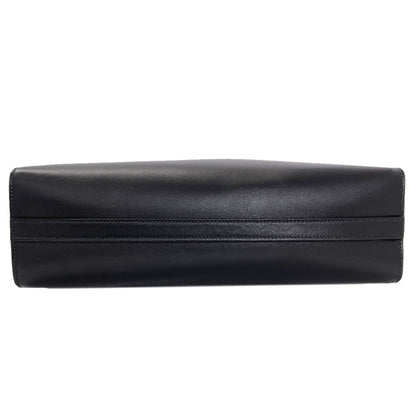 PRADA プラダ ロゴ ハンドバッグ カーフ レディース 中古