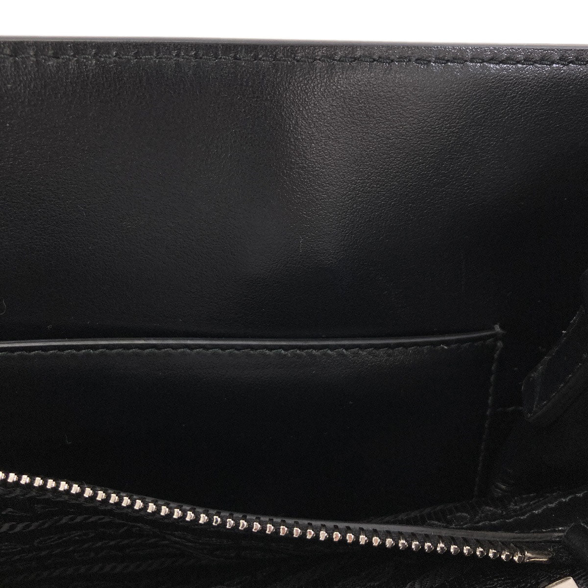 PRADA プラダ ロゴ ハンドバッグ カーフ レディース 中古