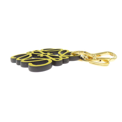 LOEWE ロエベ チャーム アナグラム キーホルダー 金属製 レディース 中古